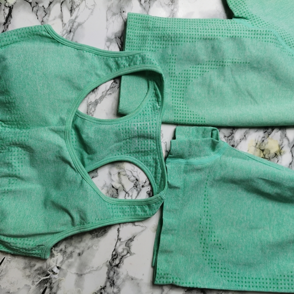 Vital fitness seamless 3 piece Set